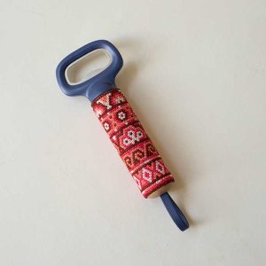 Bottle Opener with Handle and Wixárika Beadwork