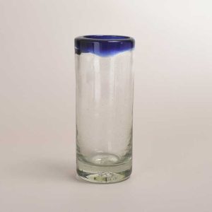 Decorative Rim Glass Shot Glass