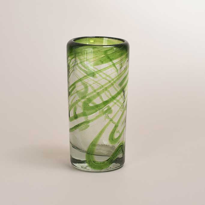 Ribbon tequila shot glass