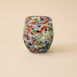 Frosted Barrel Shot Glass